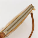 LOUIS VUITTON Monogram Vernis Lexington Pouch Beige M91010 LV Auth 159601-6