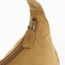 PRADA Hand Pouch Nylon Yellow Auth 159602-10