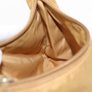 PRADA Hand Pouch Nylon Yellow Auth 159602-20