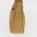 PRADA Hand Pouch Nylon Yellow Auth 159602-4