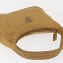 PRADA Hand Pouch Nylon Yellow Auth 159602-6