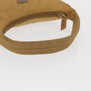 PRADA Hand Pouch Nylon Yellow Auth 159602-7