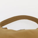 PRADA Hand Pouch Nylon Yellow Auth 159602-8