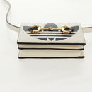 GUCCI Horsebit Shoulder Wallet Leather Adidas Collaboration 702248 Auth 159606M-5