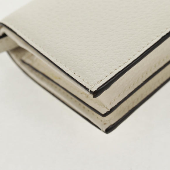 GUCCI Horsebit Shoulder Wallet Leather Adidas Collaboration 702248 Auth 159606M