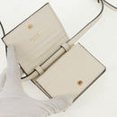 GUCCI Horsebit Shoulder Wallet Leather Adidas Collaboration 702248 Auth 159606M-9