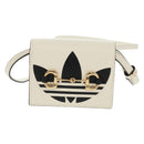 GUCCI Horsebit Shoulder Wallet Leather Adidas Collaboration 702248 Auth 159606M-13