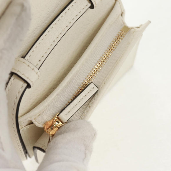 GUCCI Horsebit Shoulder Wallet Leather Adidas Collaboration 702248 Auth 159606M