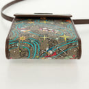 GUCCI GG Supreme Bag PVC Disney Collaboration Beige Gold 647927 Auth 159608A-10