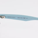 BOTTEGA VENETA Sunglasses Rubber Light Blue Auth 159610V-10