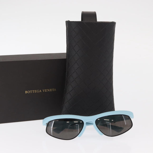 BOTTEGA VENETA Sunglasses Rubber Light Blue Auth 159610V
