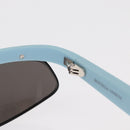 BOTTEGA VENETA Sunglasses Rubber Light Blue Auth 159610V-7