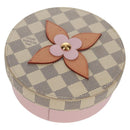 LOUIS VUITTON Monogram Damier Azur BoiteEugenie MM GI0378 LV Auth 159616M-1