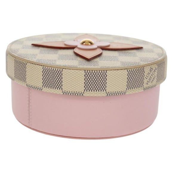 LOUIS VUITTON Monogram Damier Azur BoiteEugenie MM GI0378 LV Auth 159616M