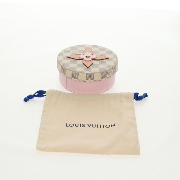 LOUIS VUITTON Monogram Damier Azur BoiteEugenie MM GI0378 LV Auth 159616M