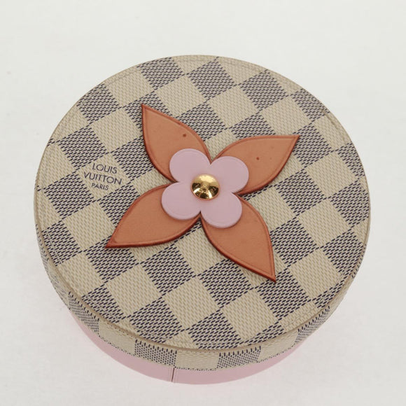 LOUIS VUITTON Monogram Damier Azur BoiteEugenie MM GI0378 LV Auth 159616M