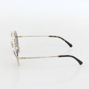 CHANEL Sunglasses metal Brown 4234 CC Auth 159617V-5