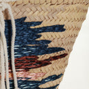 CELINE Basket Bag Handtasche Raffia Beige Auth 159620V-23