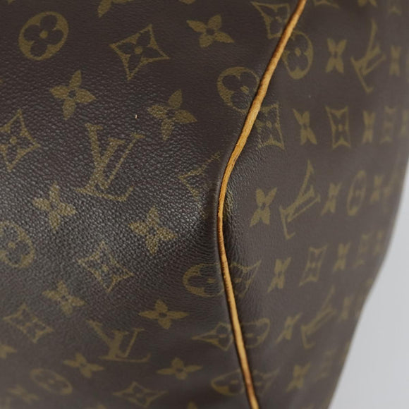 LOUIS VUITTON Monogram Keepall 55 Boston Bag M41424 LV Auth 159638