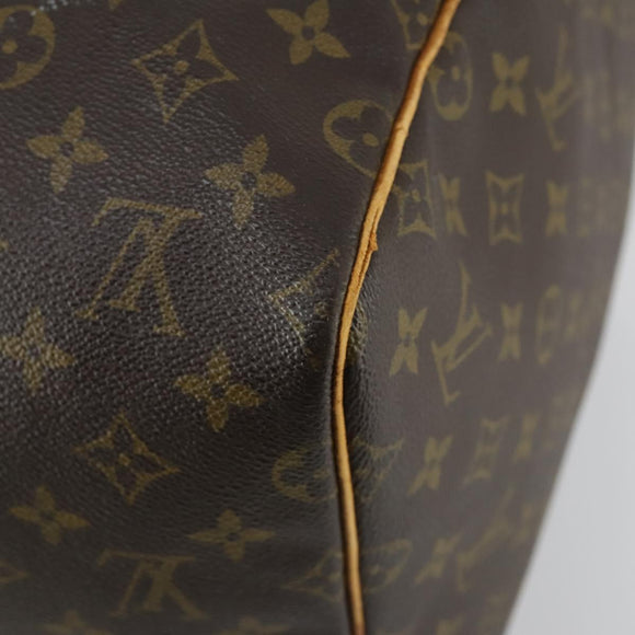 LOUIS VUITTON Monogram Keepall 55 Boston Bag M41424 LV Auth 159638
