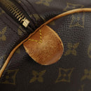 LOUIS VUITTON Monogram Keepall 55 Boston Bag M41424 LV Auth 159638-18