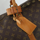 LOUIS VUITTON Monogram Keepall 55 Boston Bag M41424 LV Auth 159638-19
