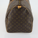 LOUIS VUITTON Monogram Keepall 55 Boston Bag M41424 LV Auth 159638-3