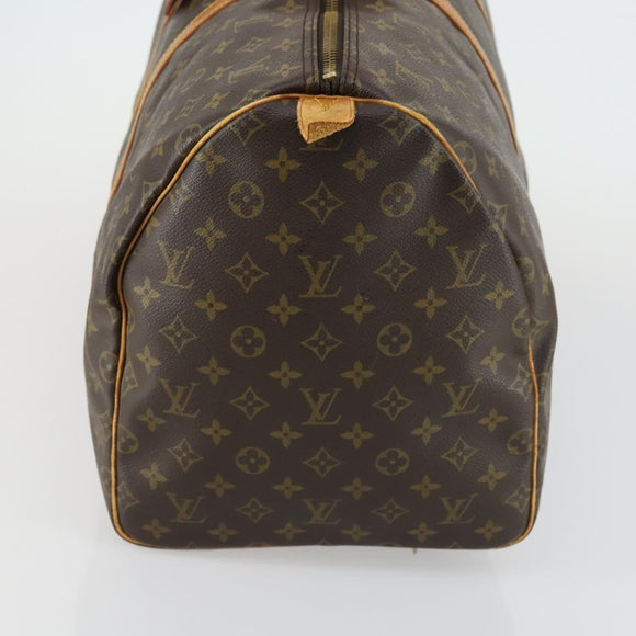 LOUIS VUITTON Monogram Keepall 55 Boston Bag M41424 LV Auth 159638