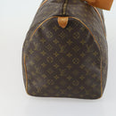 LOUIS VUITTON Monogram Keepall 55 Boston Bag M41424 LV Auth 159638-4