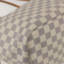 LOUIS VUITTON Damier Azur Neverfull MM Tote Bag N41605 LV Auth 159644-16