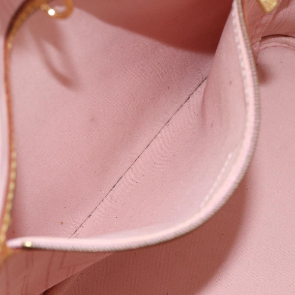 LOUIS VUITTON Damier Azur Neverfull MM Tote Bag N41605 LV Auth 159644