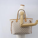 LOUIS VUITTON Damier Azur Neverfull MM Tote Bag N41605 LV Auth 159644-21