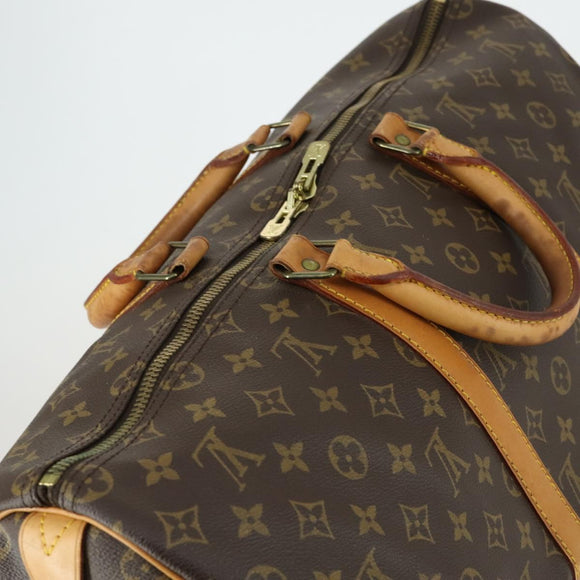 LOUIS VUITTON Monogram Keepall 50 Boston Bag M41426 LV Auth 159645