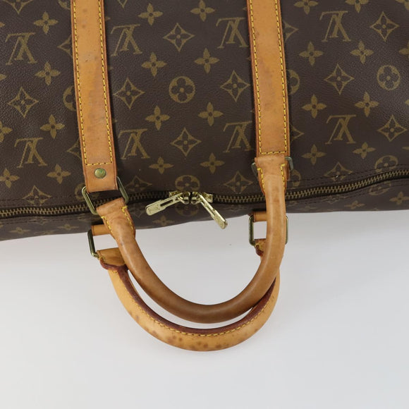 LOUIS VUITTON Monogram Keepall 50 Boston Bag M41426 LV Auth 159645