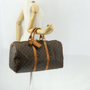 LOUIS VUITTON Monogram Keepall 50 Boston Bag M41426 LV Auth 159649-24