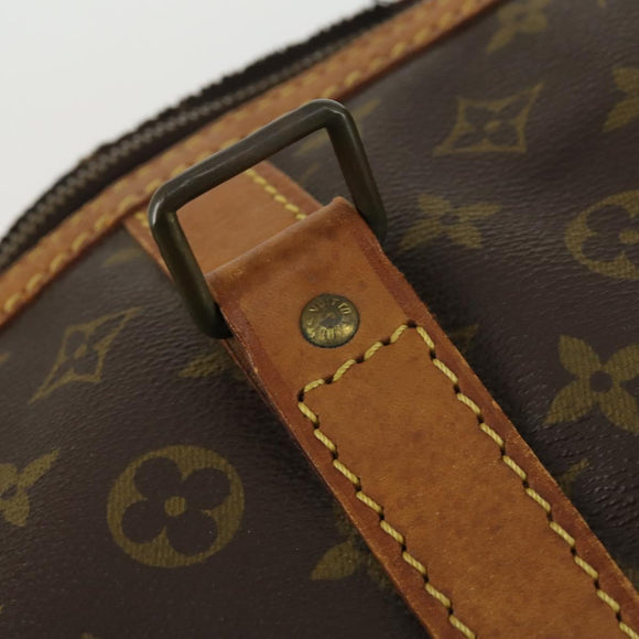 LOUIS VUITTON Monogram Sac Souple 55 Boston Bag M41622 LV Auth 159650