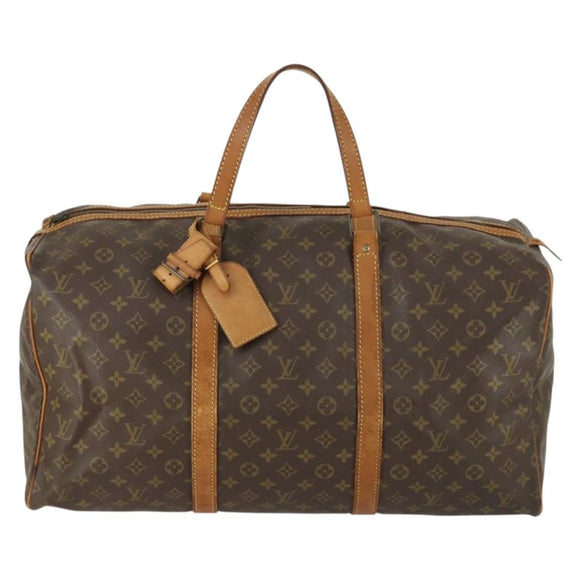 LOUIS VUITTON Monogram Sac Souple 55 Boston Bag M41622 LV Auth 159650