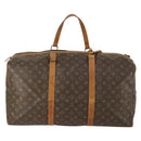 LOUIS VUITTON Monogram Sac Souple 55 Boston Bag M41622 LV Auth 159650-2