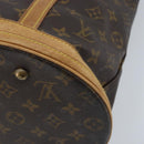 LOUIS VUITTON Monogram Bucket GM Shoulder Bag M42236 LV Auth 159651-16