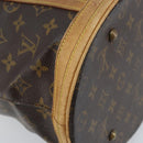 LOUIS VUITTON Monogram Bucket GM Shoulder Bag M42236 LV Auth 159651-9