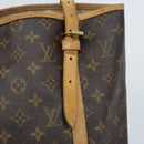 LOUIS VUITTON Monogram Bucket GM Shoulder Bag M42236 LV Auth 159651-10