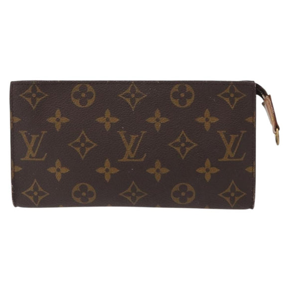 LOUIS VUITTON Monogram Bucket GM Accessory Pouch LV Auth 159652