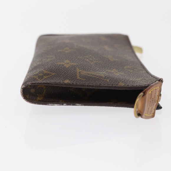 LOUIS VUITTON Monogram Bucket GM Accessory Pouch LV Auth 159652