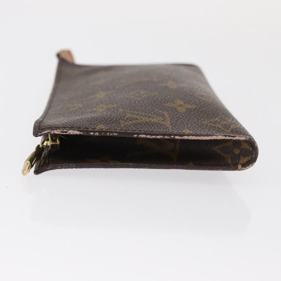 LOUIS VUITTON Monogram Bucket GM Accessory Pouch LV Auth 159652