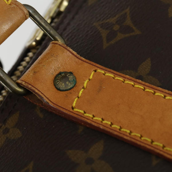 LOUIS VUITTON Monogram Keepall 60 Boston Bag M41422 LV Auth 159658