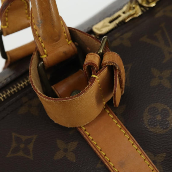 LOUIS VUITTON Monogram Keepall 60 Boston Bag M41422 LV Auth 159658