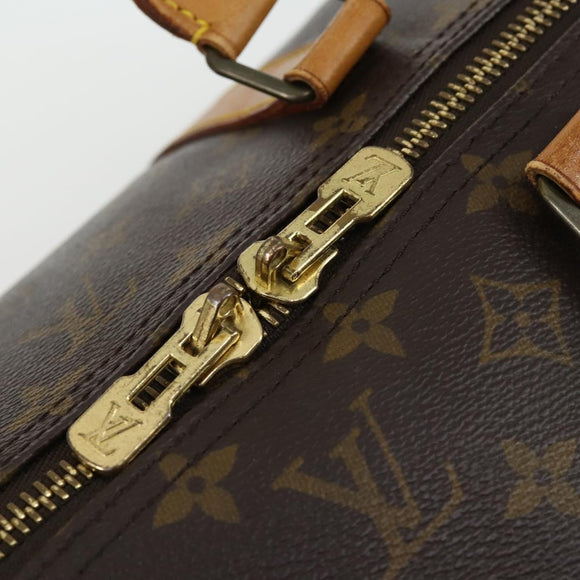 LOUIS VUITTON Monogram Keepall 60 Boston Bag M41422 LV Auth 159658
