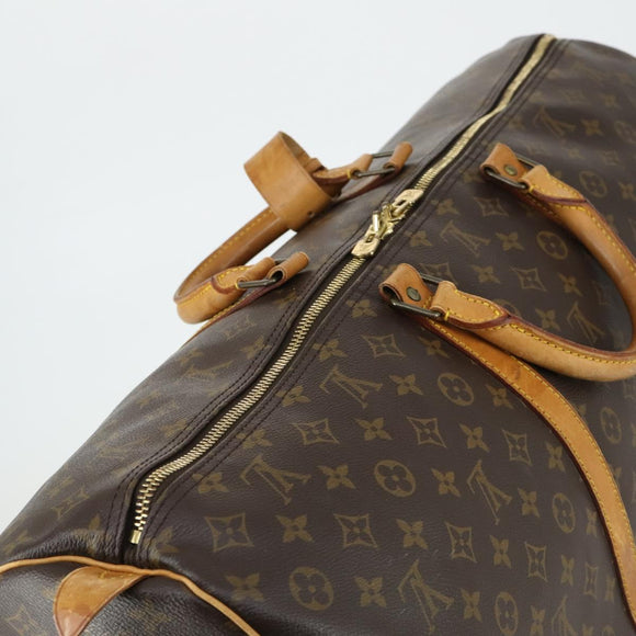 LOUIS VUITTON Monogram Keepall 60 Boston Bag M41422 LV Auth 159658
