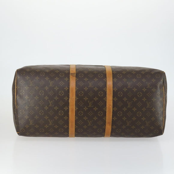 LOUIS VUITTON Monogram Keepall 60 Boston Bag M41422 LV Auth 159658