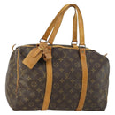LOUIS VUITTON Monogram Sac Souple 35 Boston Bag M41626 LV Auth 159661-1